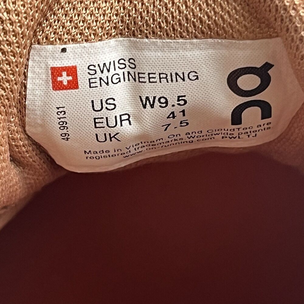 On Cloudaway Shoes Women’s Size 9.5 Ice Chilli Running Training Workout - Picture 12 of 12